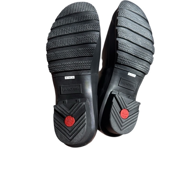 Hunter Original Tall Matte Rain Boots Black Women’s Size 10 / EU 42 - Picture 7 of 7